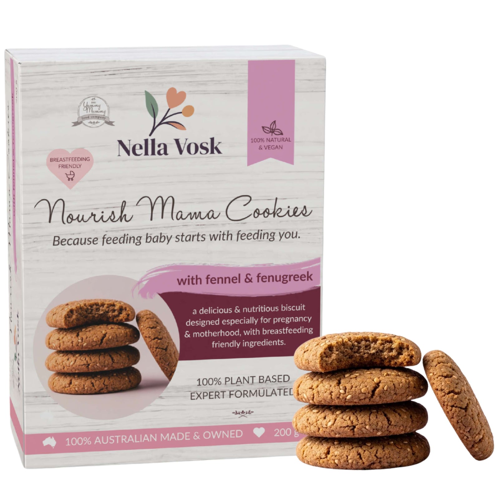 Nella Vosk Lactation Cookie Gift Hamper – Baby Shower Present