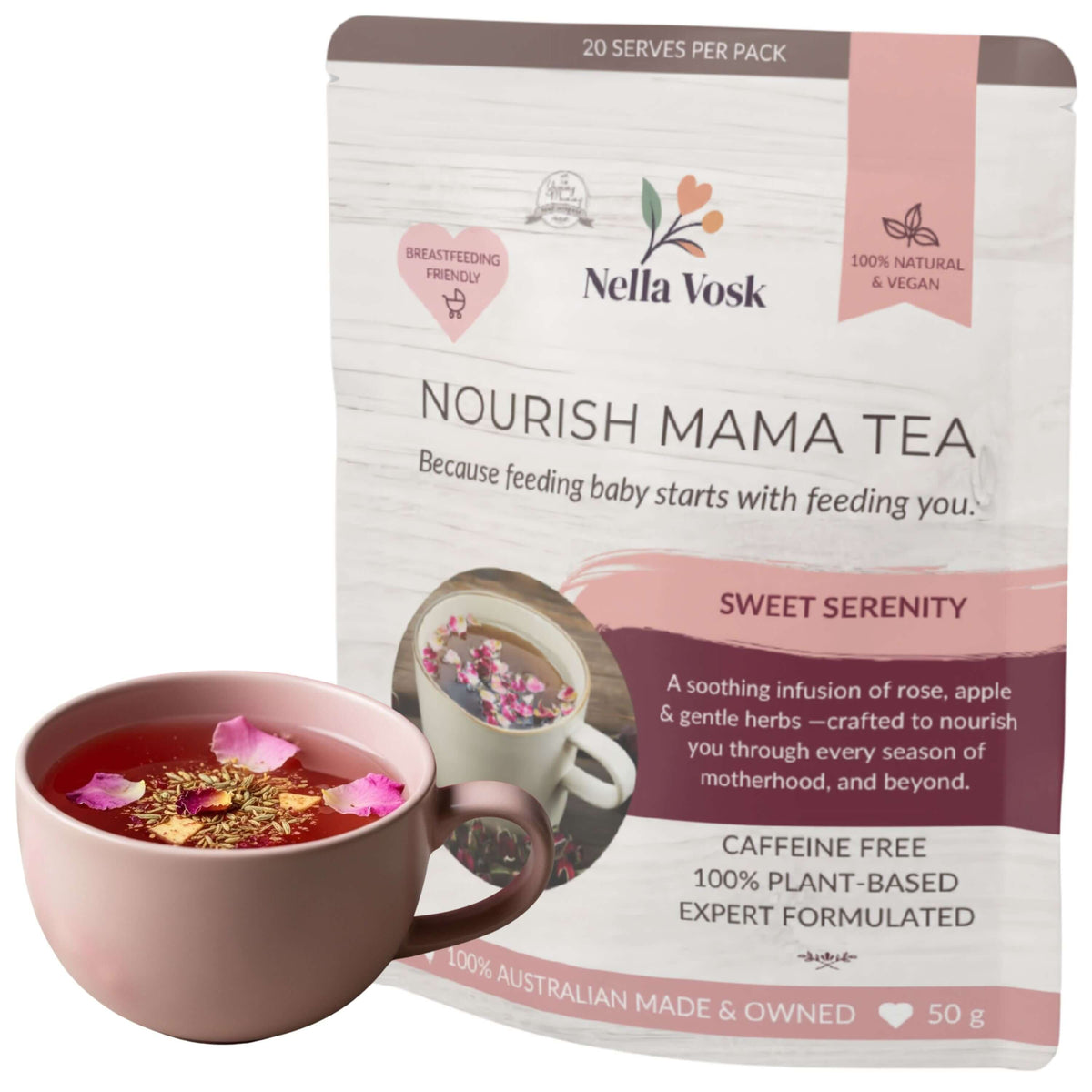 The Feeding Ritual Set - Lactation Cookies, Tea & Infuser