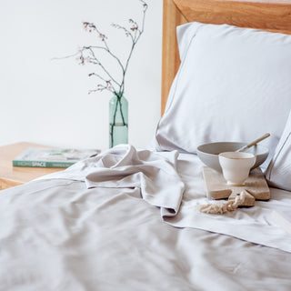 Bamboo Bubby Bamboo Sheets Set | Organic Bamboo Bed Sheets Australia | Eczema & Sensitive Skin - Cot / Latte