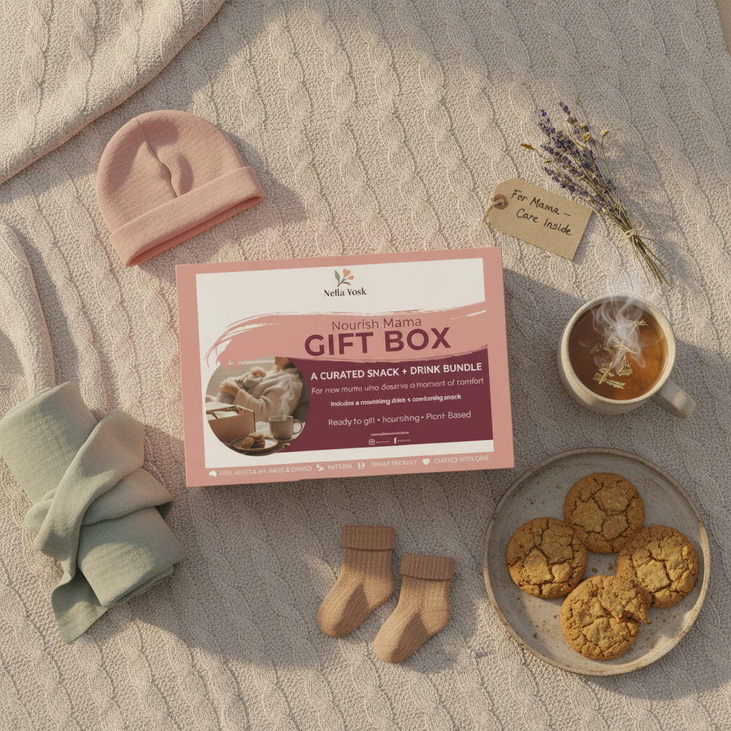 Lactation Cookies New Mum Gift Box – Choc Chip + Fennel & Fenugreek