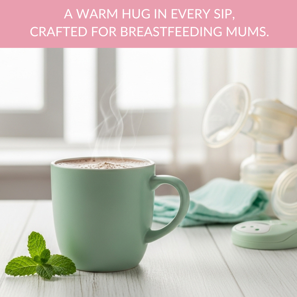 Nella Vosk Nourish Mama Hot Chocolate - Choc Mint Lactation Support Blend