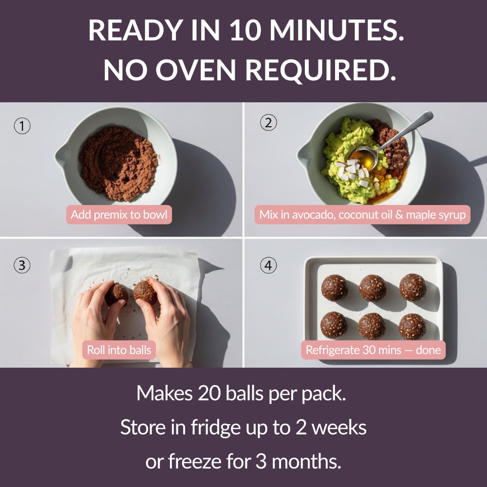 Nella Vosk Nourish Mama Lactation Bliss Balls