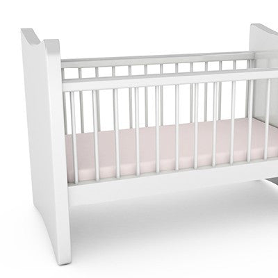 Bamboo Cot Sheets - Blush