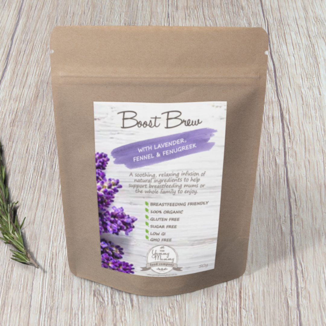 Lactation Tea with Lavender Fennel and Fenugreek
